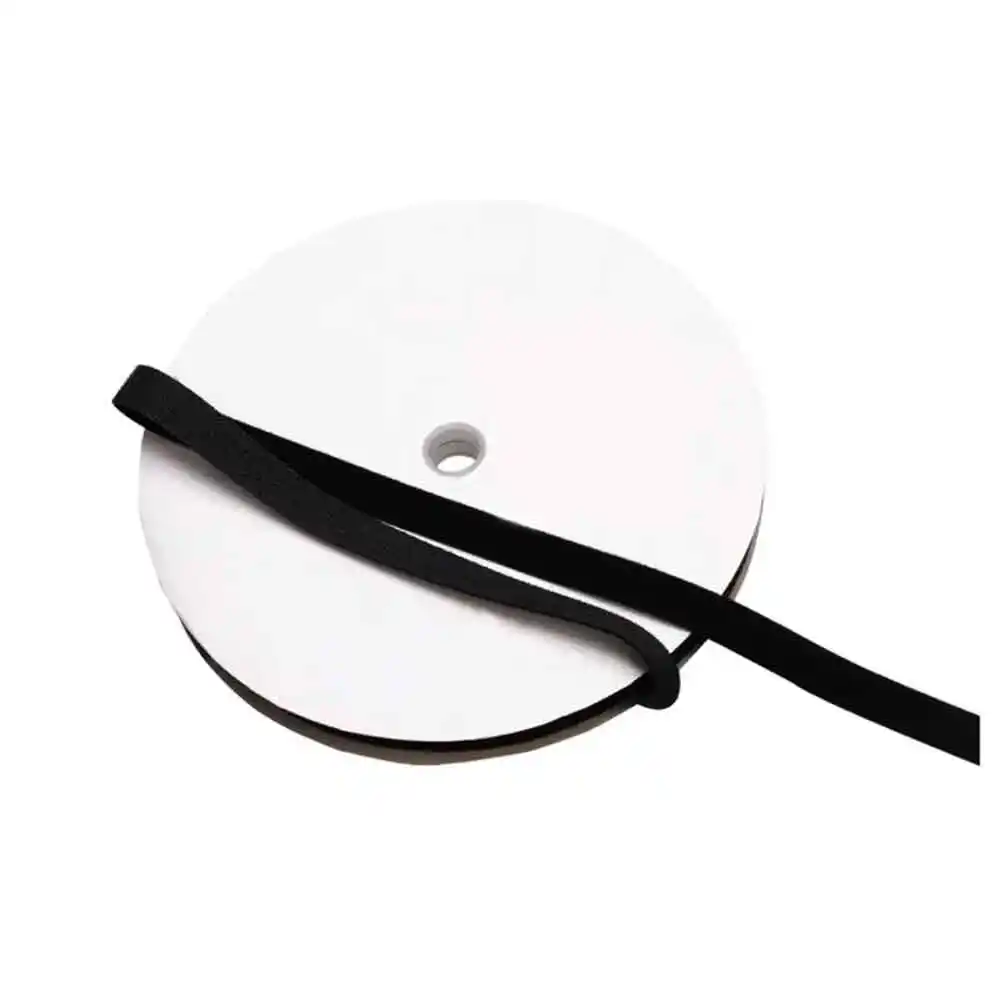 CABAC 25mm x 25M Roll Black Nylon Tape Hook & Loop VT25BK-25M