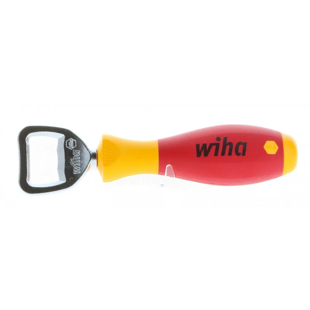 WIHA Screwdriver Bottle Opener Set With Pouch - 7 Piece 00833+BO