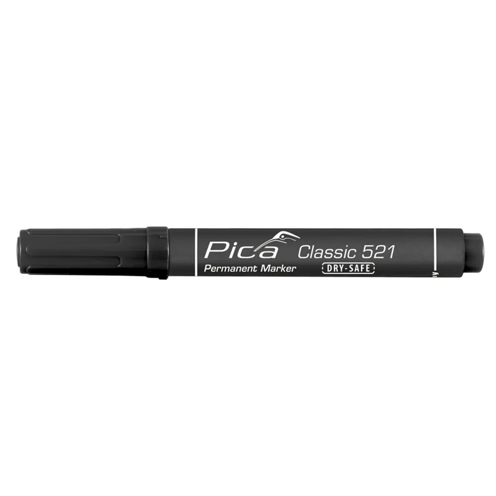 PICA Classic Permanent Marker Chisel Tip Black 52146SB