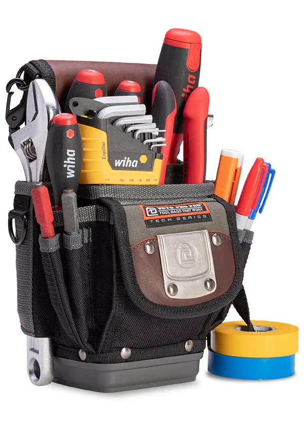 VETO HVAC 3 Pocket Diagnostic Tool Pouch with Base VETOTP3B