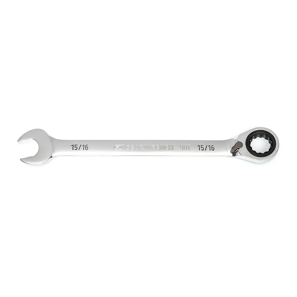 GEARWRENCH 15/16inch 90T R/OE Ratcheting Reversible Combination Wrench 86652