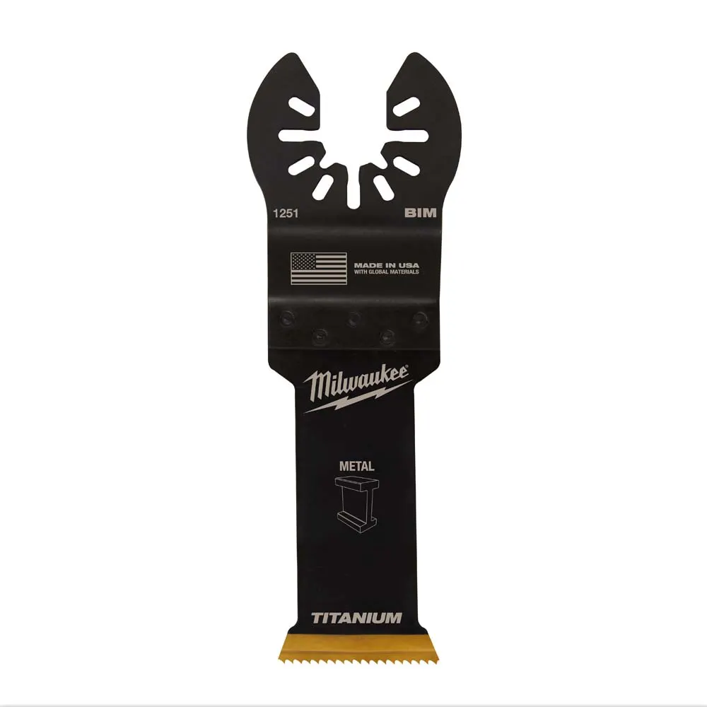 MILWAUKEE 28mm OPEN-LOK Titanium Enhanced Bi-Metal Metal Blade 49251251