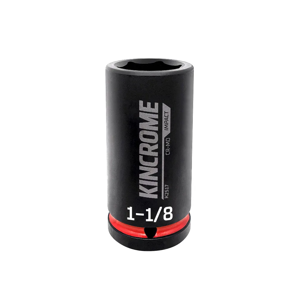 KINCROME 1-1/8 x 3/4inch Drive Deep Impact Socket K2517