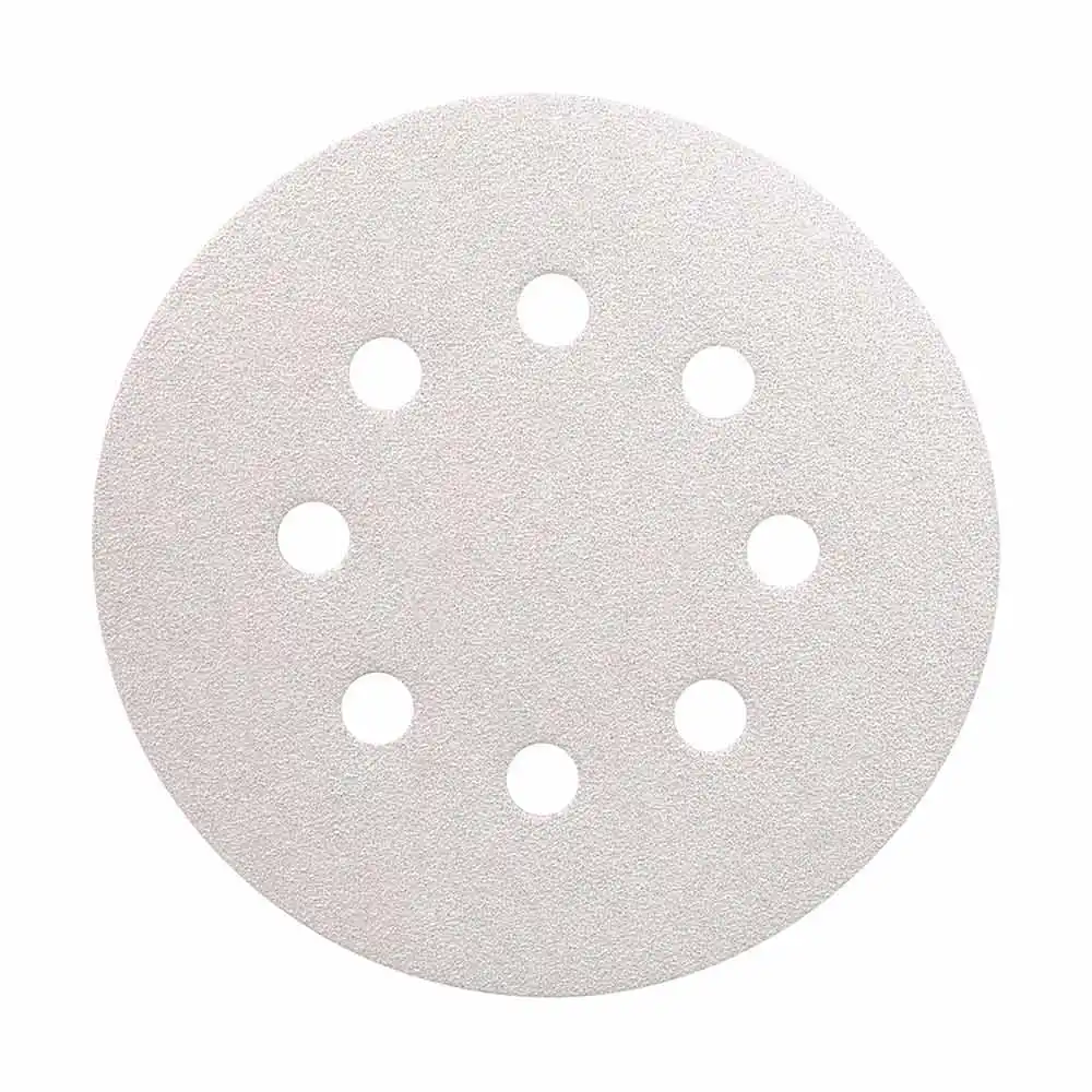 MAKITA 125mm 80G 8-Hole Hook & Loop Sanding Disc for Paint - 10 Piece P-33364