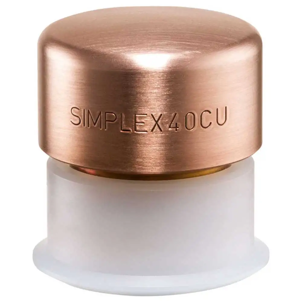 HALDER 1pk 40mm Insert Mallet Copper Tips 3804.04
