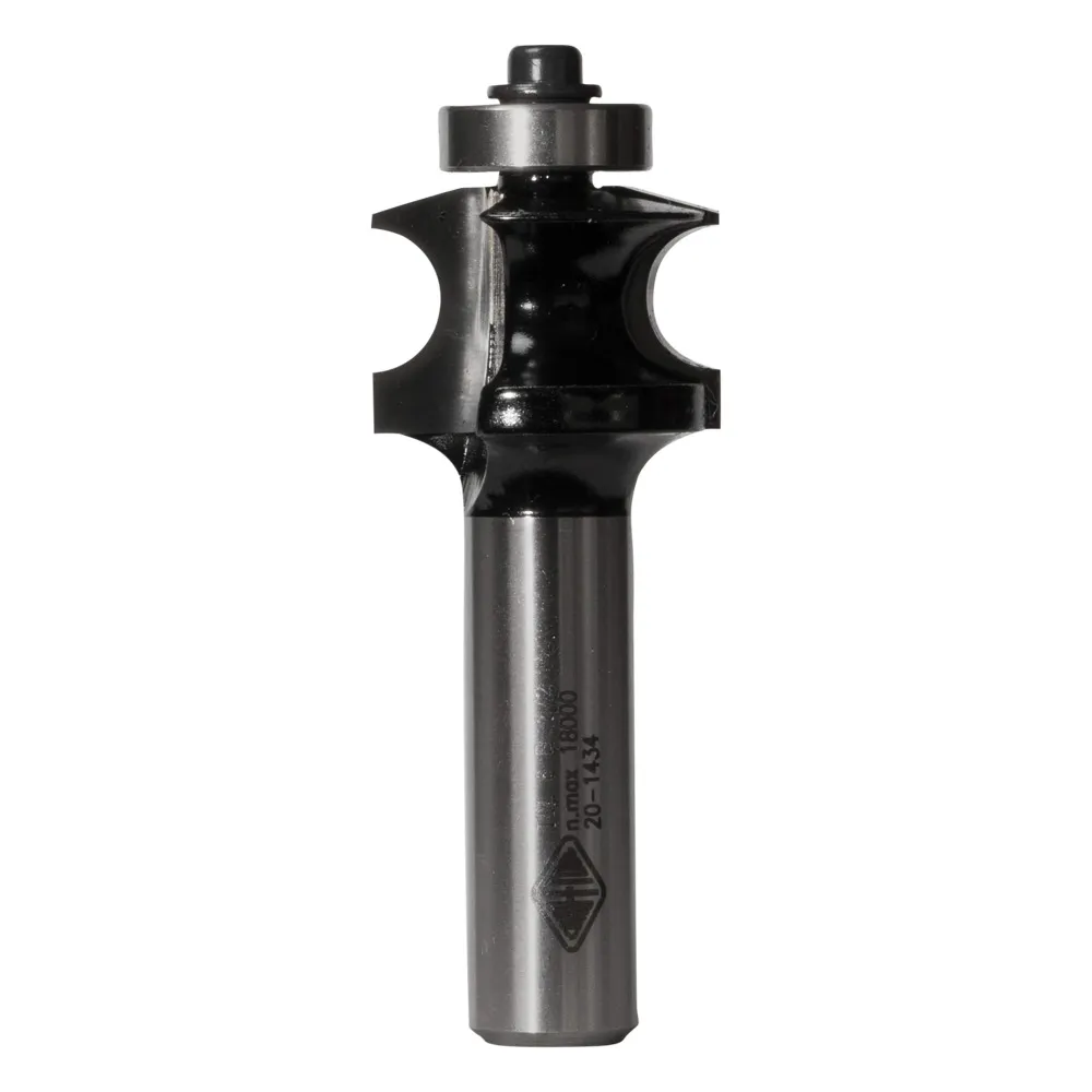 CARBITOOL Router Bit TCT Drawing Line w.Bearing 10.3mm Bullnose 1/2inch -Shank TDL 6 B 1/2