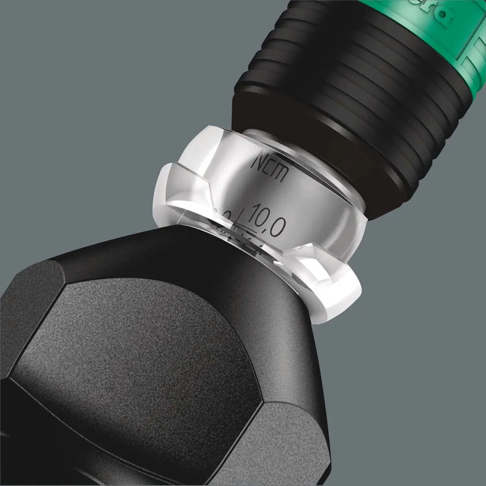 WERA Series 7400 Adjustable Torque Screwdriver 0.1 - 0.34Nm WER074770