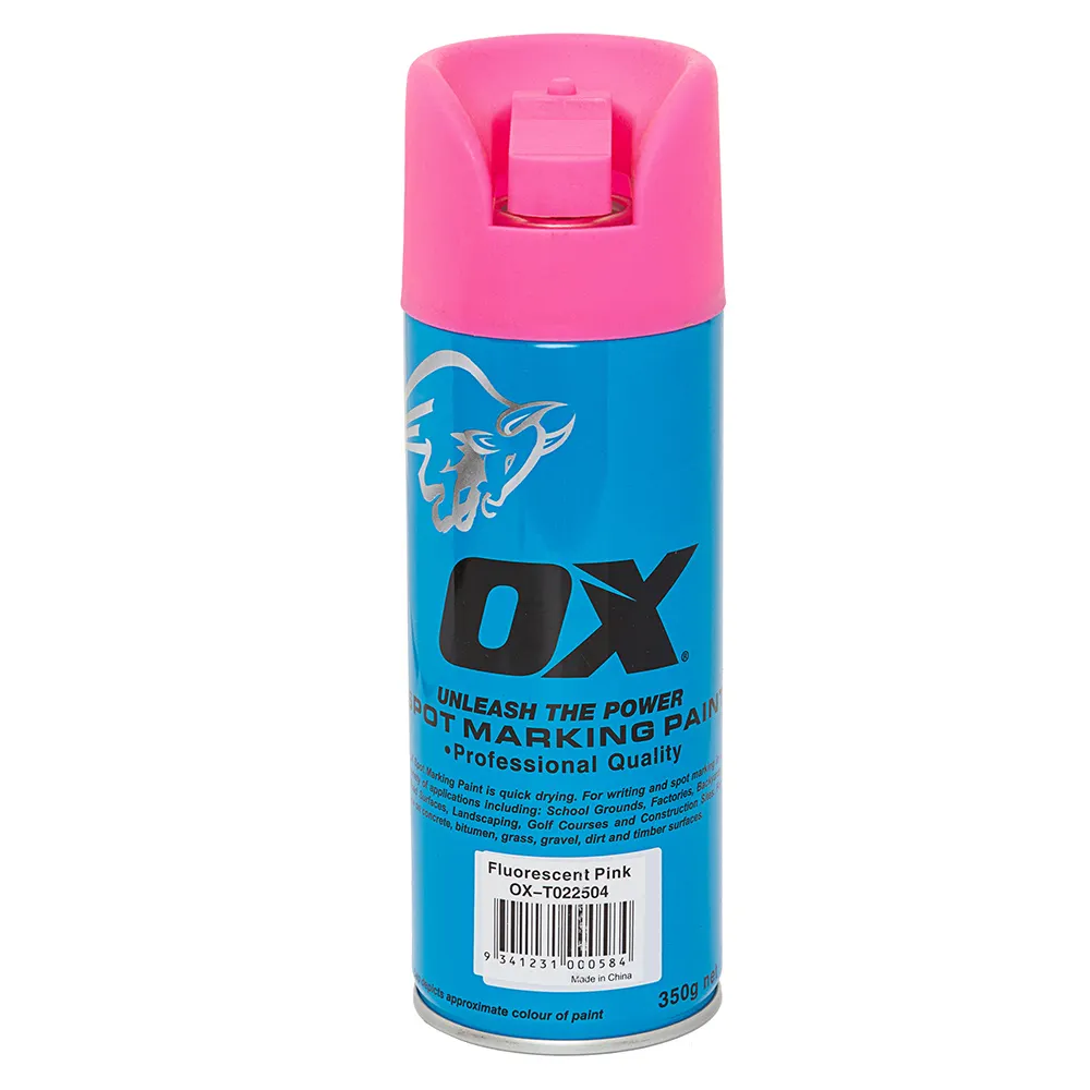 OX Trade Fluro Pink Spot Marking Paint OX-T022504