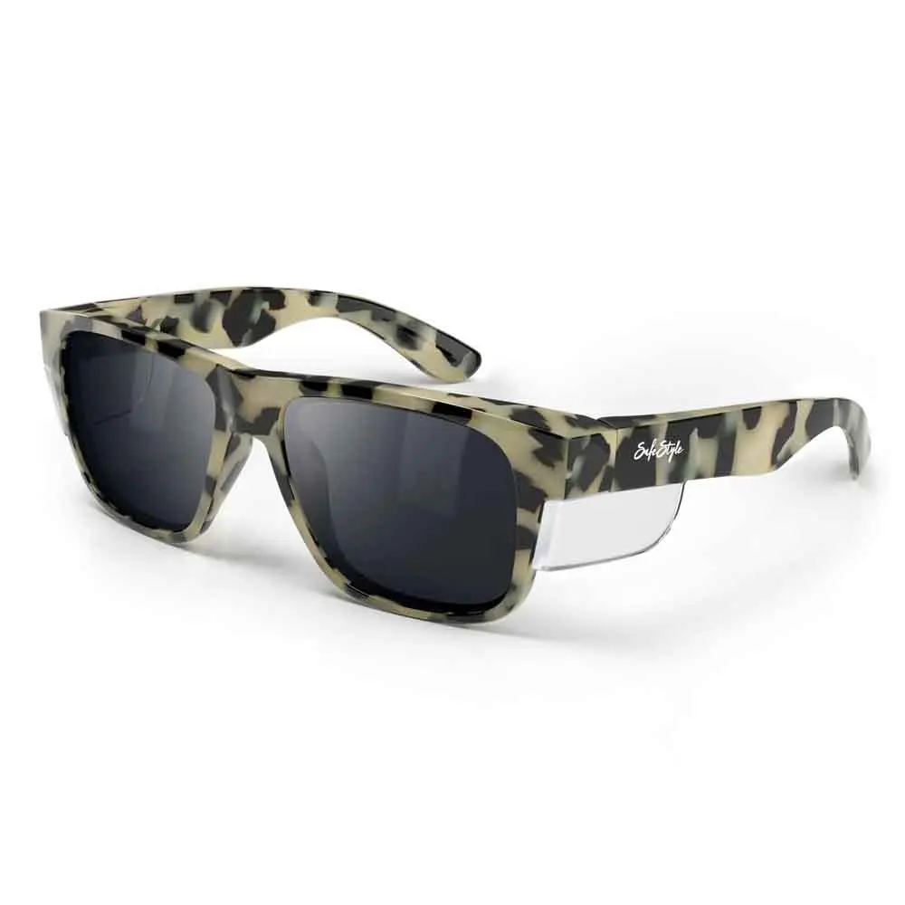 SAFESTYLE Fusions Milky Tort Frame UV400 Polarised Lens FMTP100