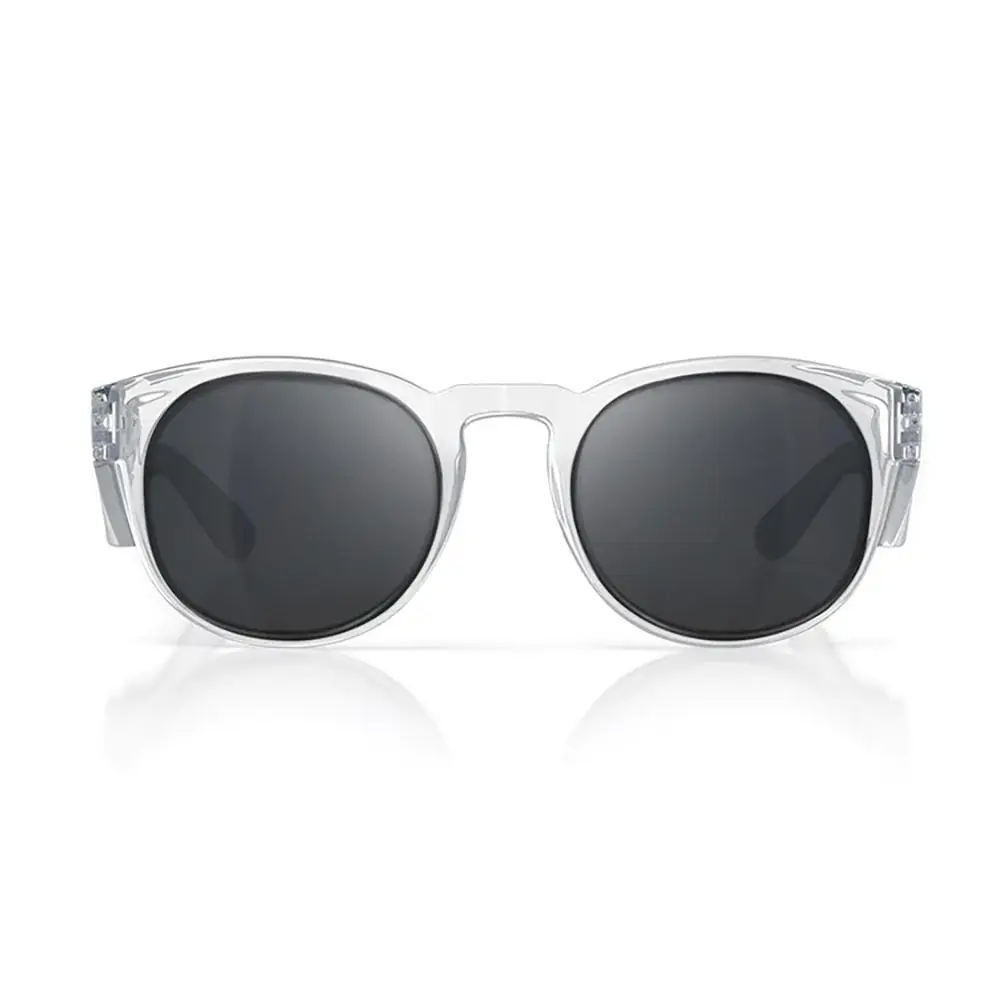 SAFESTYLE Cruisers Clear Frame Polarised UV400 Lens Safety Glasses CRCP100