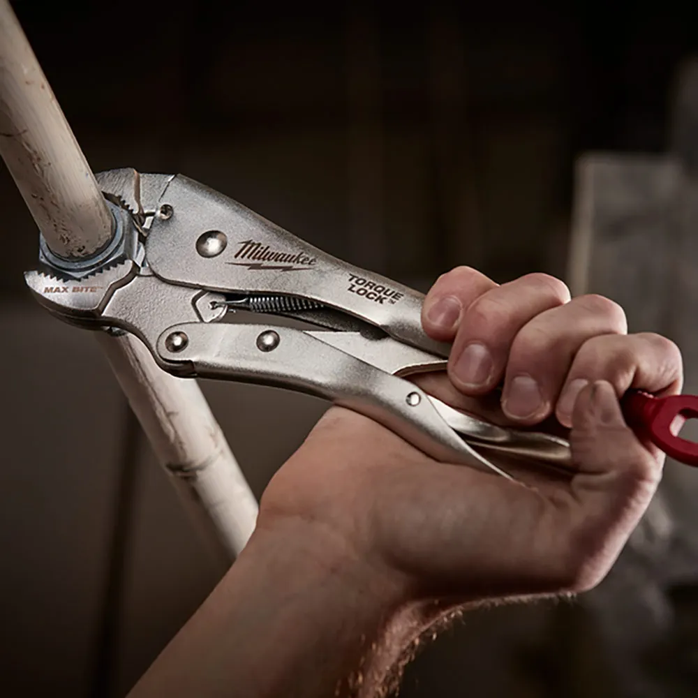 MILWAUKEE 254MM (10") & 152MM (6") TORQUE LOCK 2 PACK LOCKING PLIERS 48223602