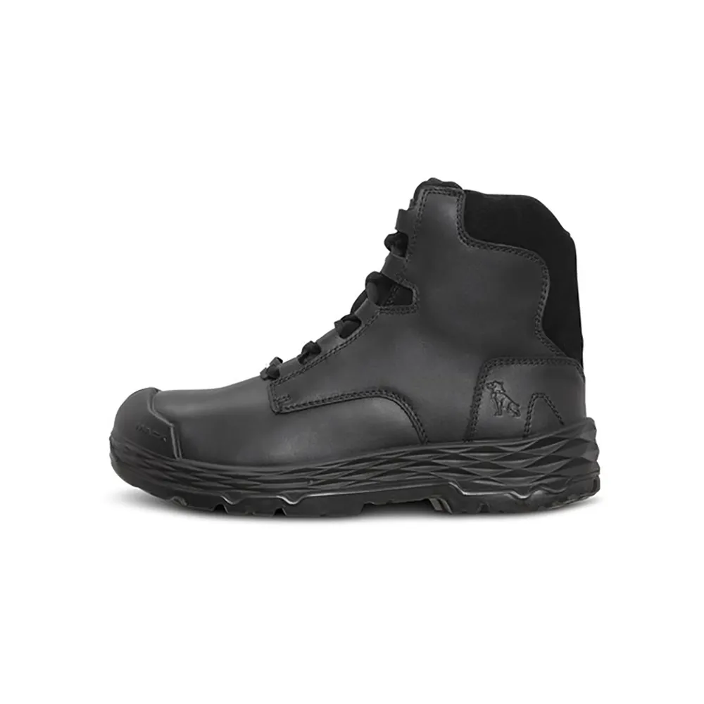 MACK Force Zip-Up Safety Boots Black MK0FORCEZBB