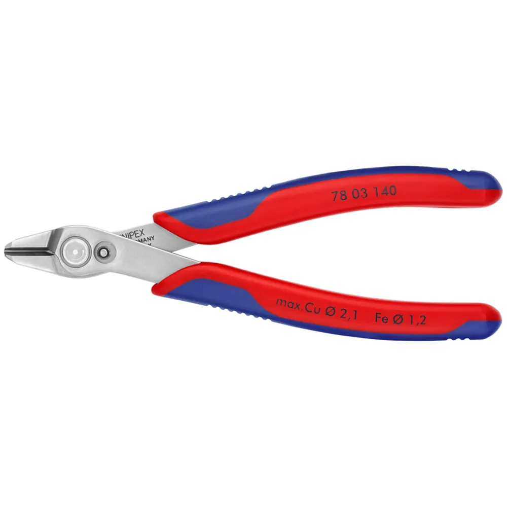 KNIPEX 140mm Electronic Super Knips Diagonal Cutting Plier 7803140SB