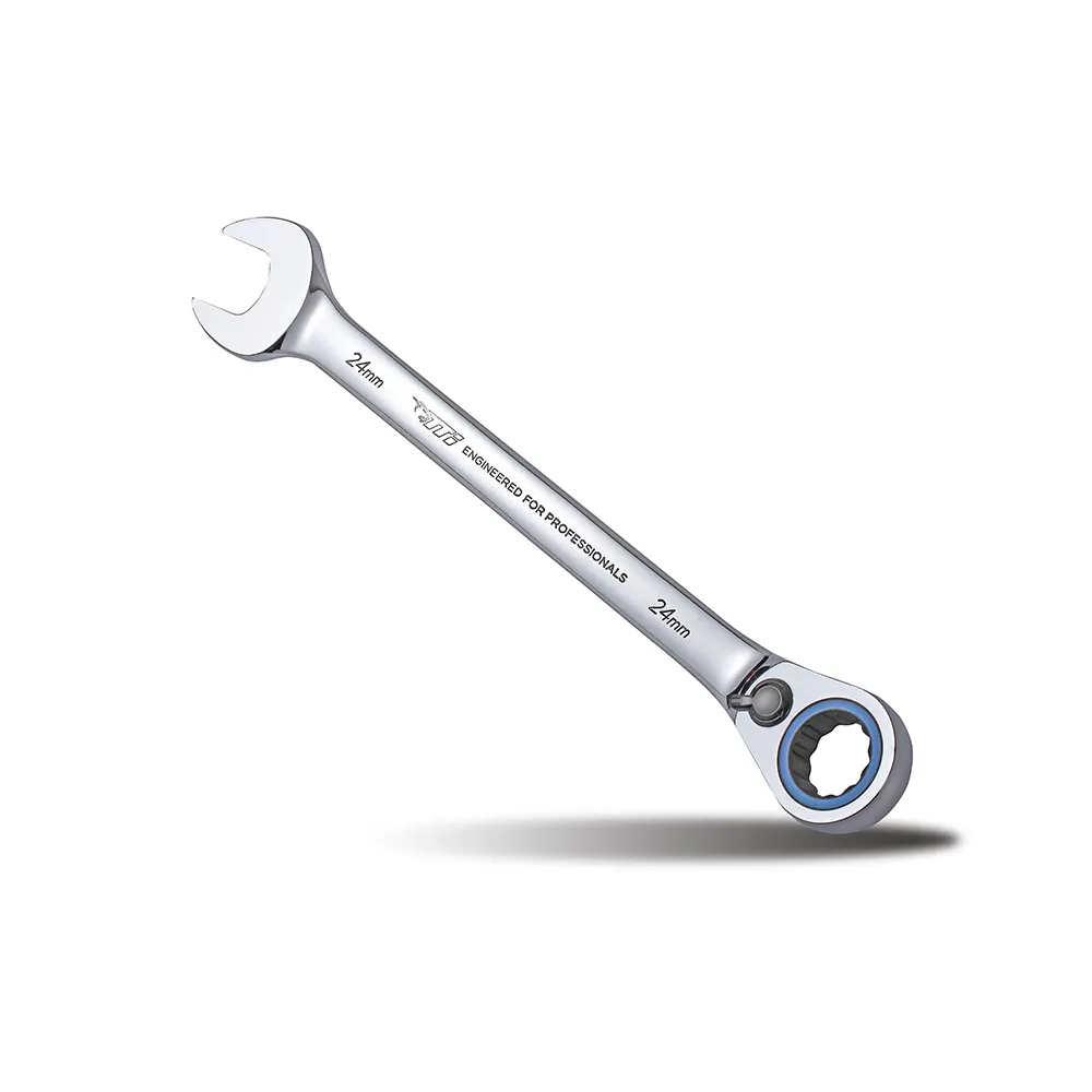 TTI 24mm 72T Metric Reversible Ratcheting Ring/Open-End Spanner TRVM24