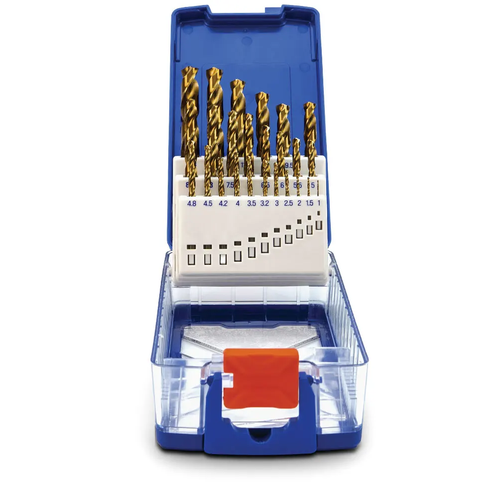 MARXMAN 25 Piece 1-13mm HSS Cobalt Jobber Drill Bit Set MCOBSET25PC