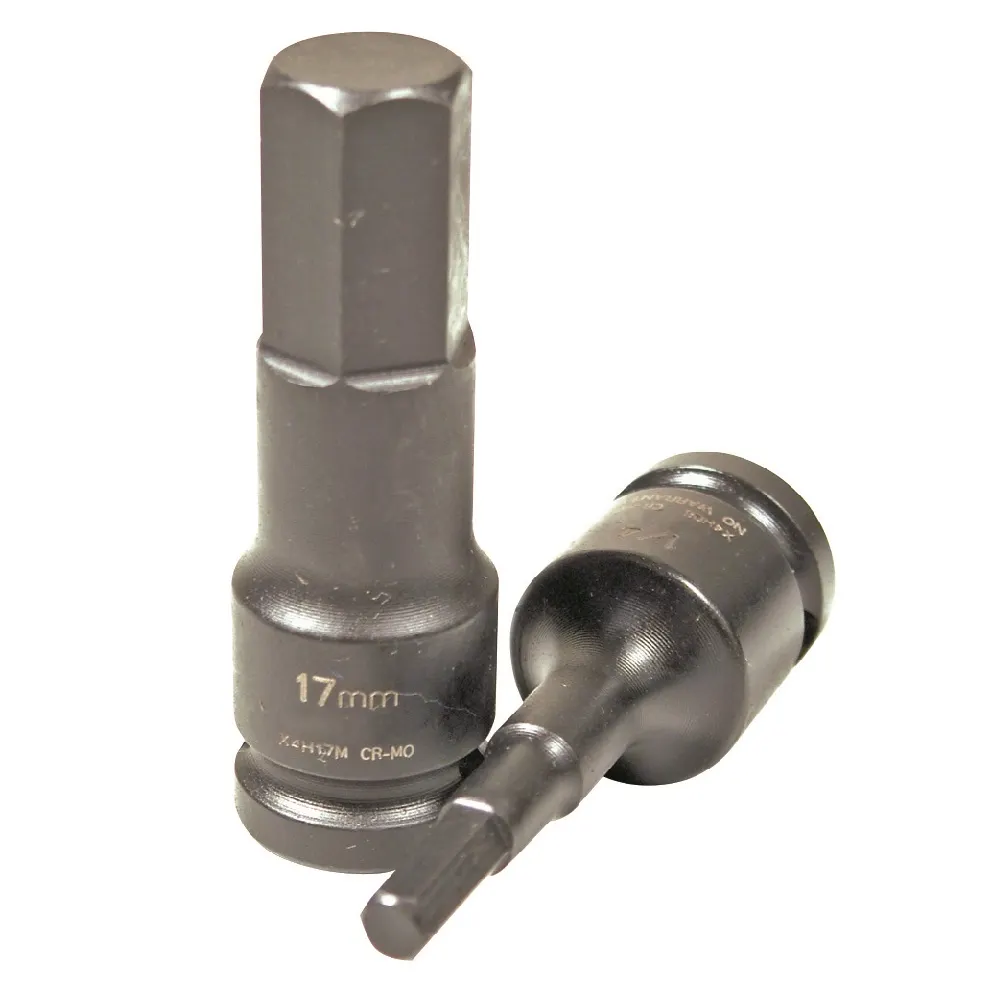 SIDCHROME 14mm 1/2inch SD Metric In-hex Socket X4H14M