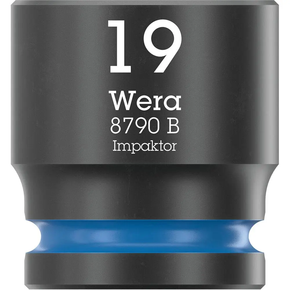 WERA 19mm x 30mm 3/8inch Drive Impact Socket WER005510
