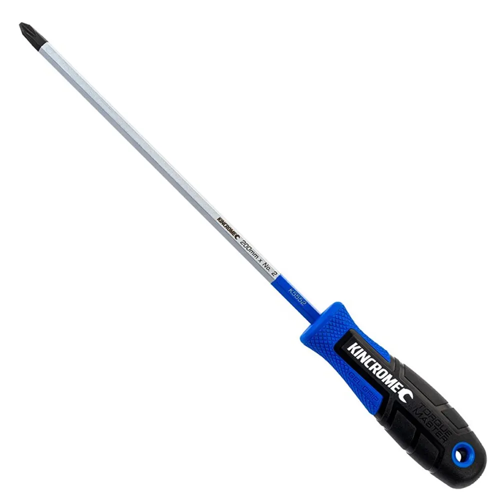 KINCROME No 2 x 200mm TorqueMaster Phillips Screwdriver K5552