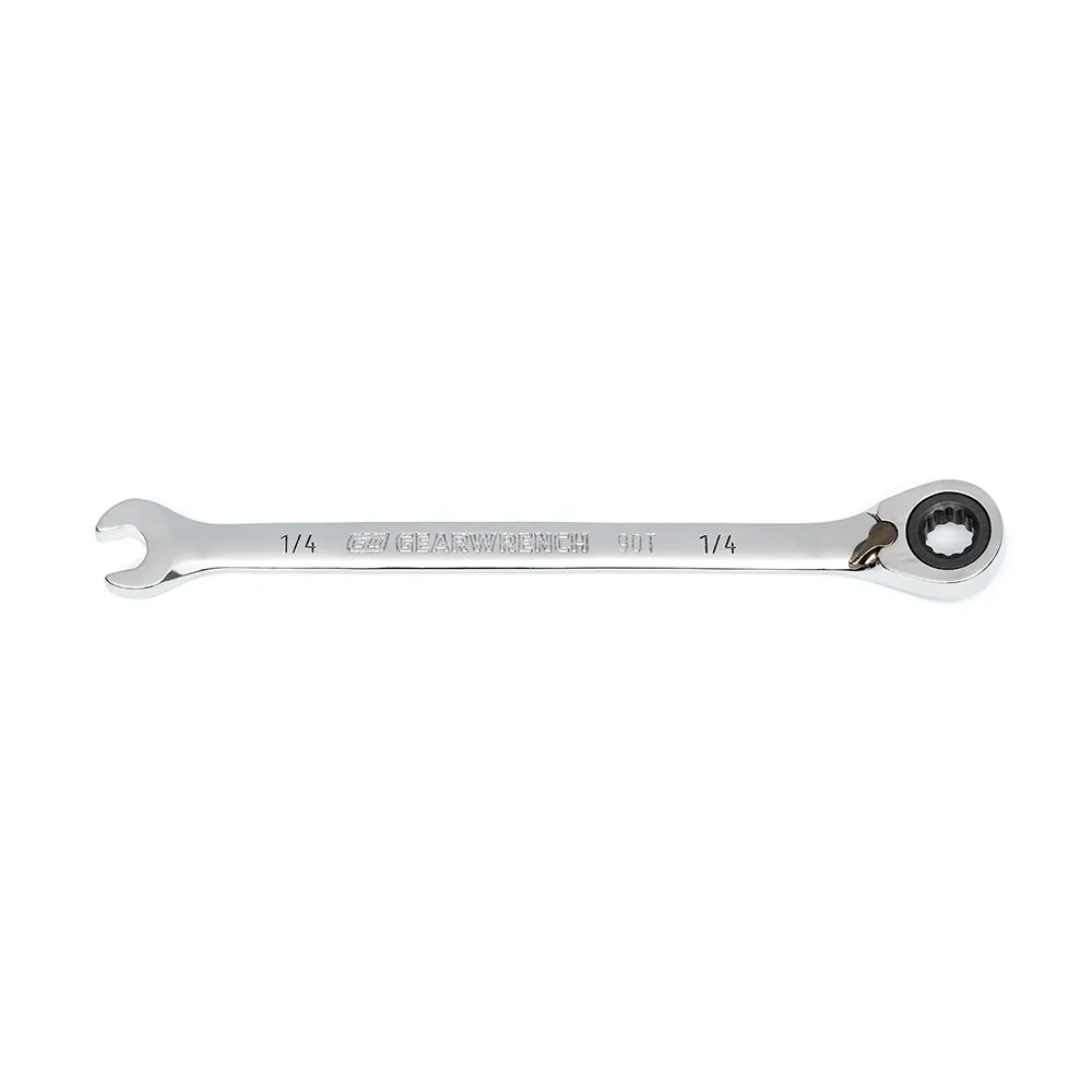 GEARWRENCH 1/4inch 90T R/OE Ratcheting Reversible Combination Wrench 86640