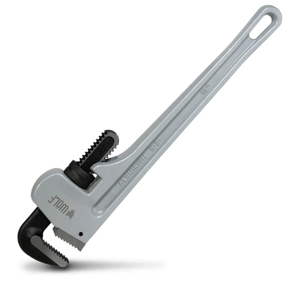WoLF 450mm Aluminium Pipe Wrench WPA450