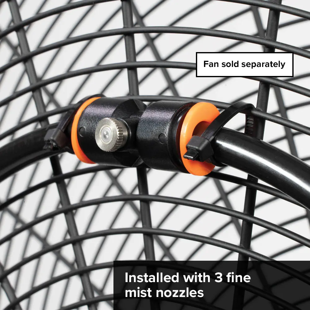 DETROIT 3 Nozzle Anti Drip Misting Ring DMR33