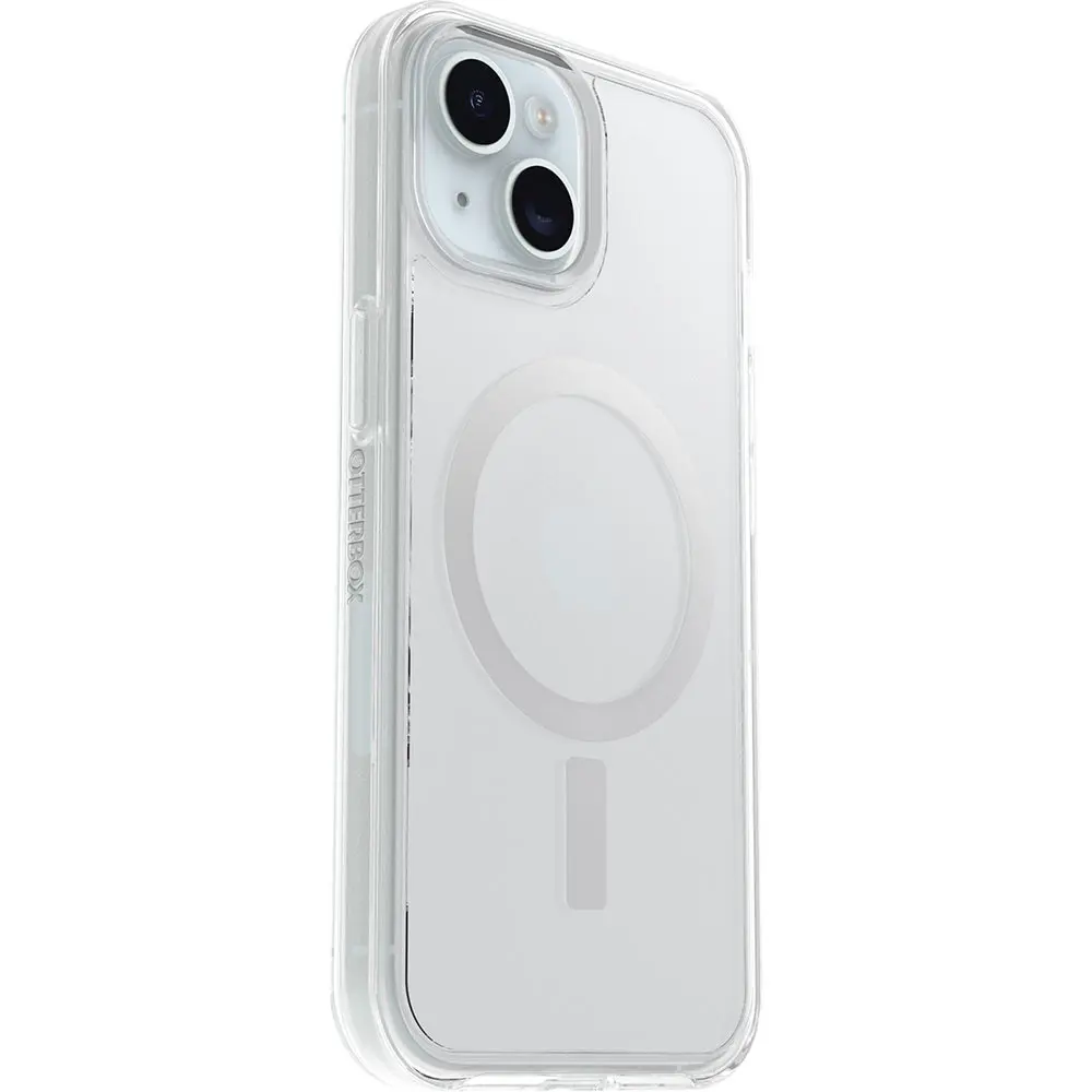 OTTERBOX Symmetry Plus MagSafe Case - For iPhone 13, iPhone 14, iPhone 15 - Clear 77-93109
