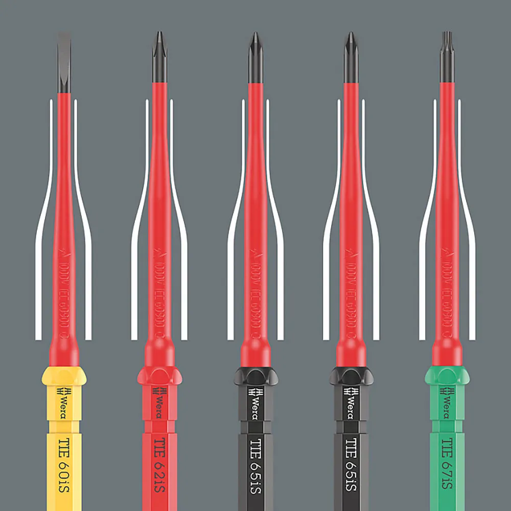 WERA Kraftform Kompakt VDE Screwdriver Ratchet - 17 Piece 05006619001