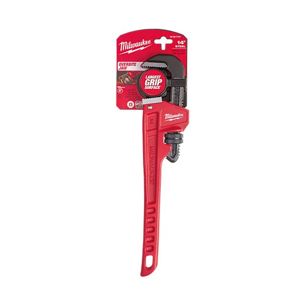 MILWAUKEE 355mm (14inch) Steel Pipe Wrench 48227114