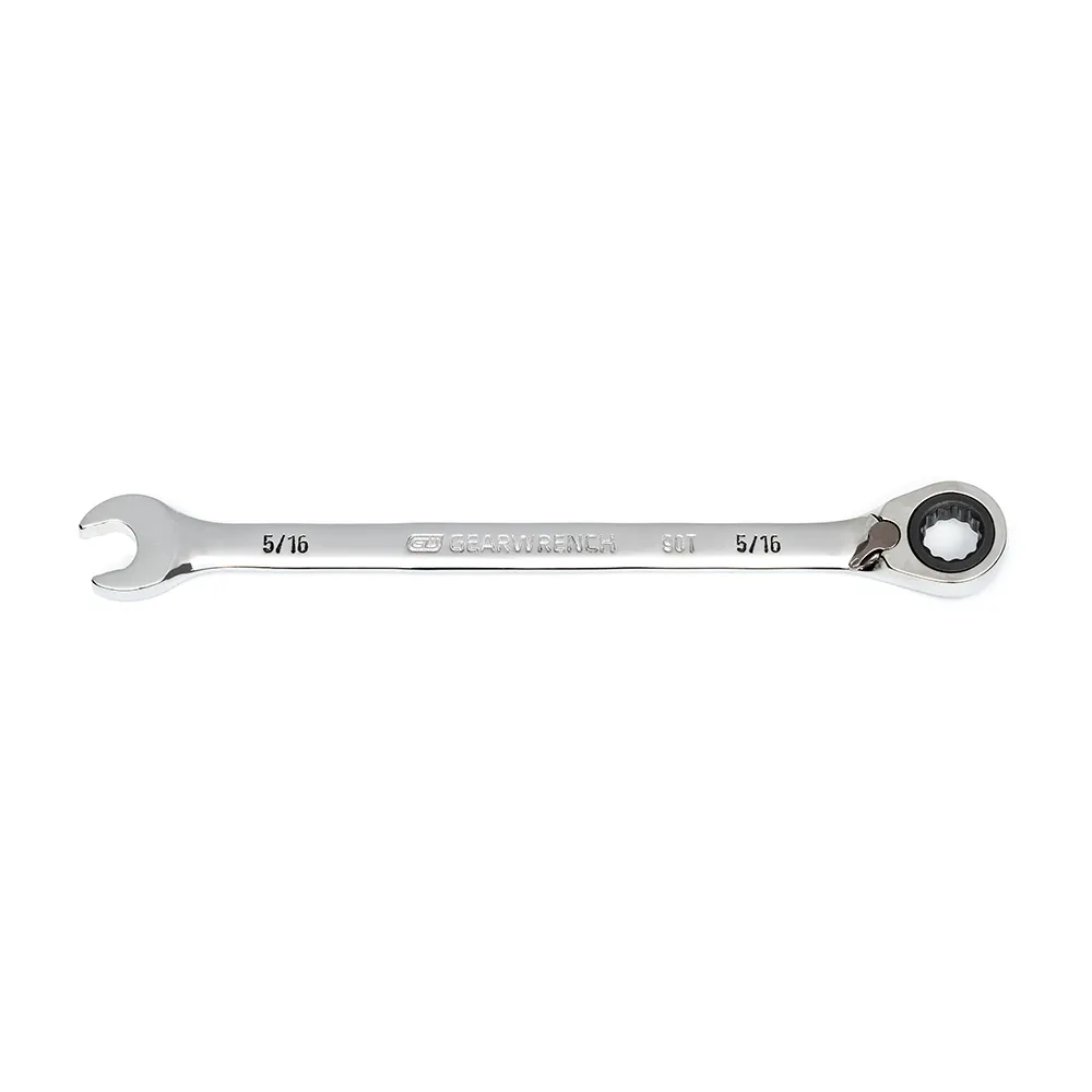 GEARWRENCH 5/16inch 90T R/OE Ratcheting Reversible Combination Wrench 86641