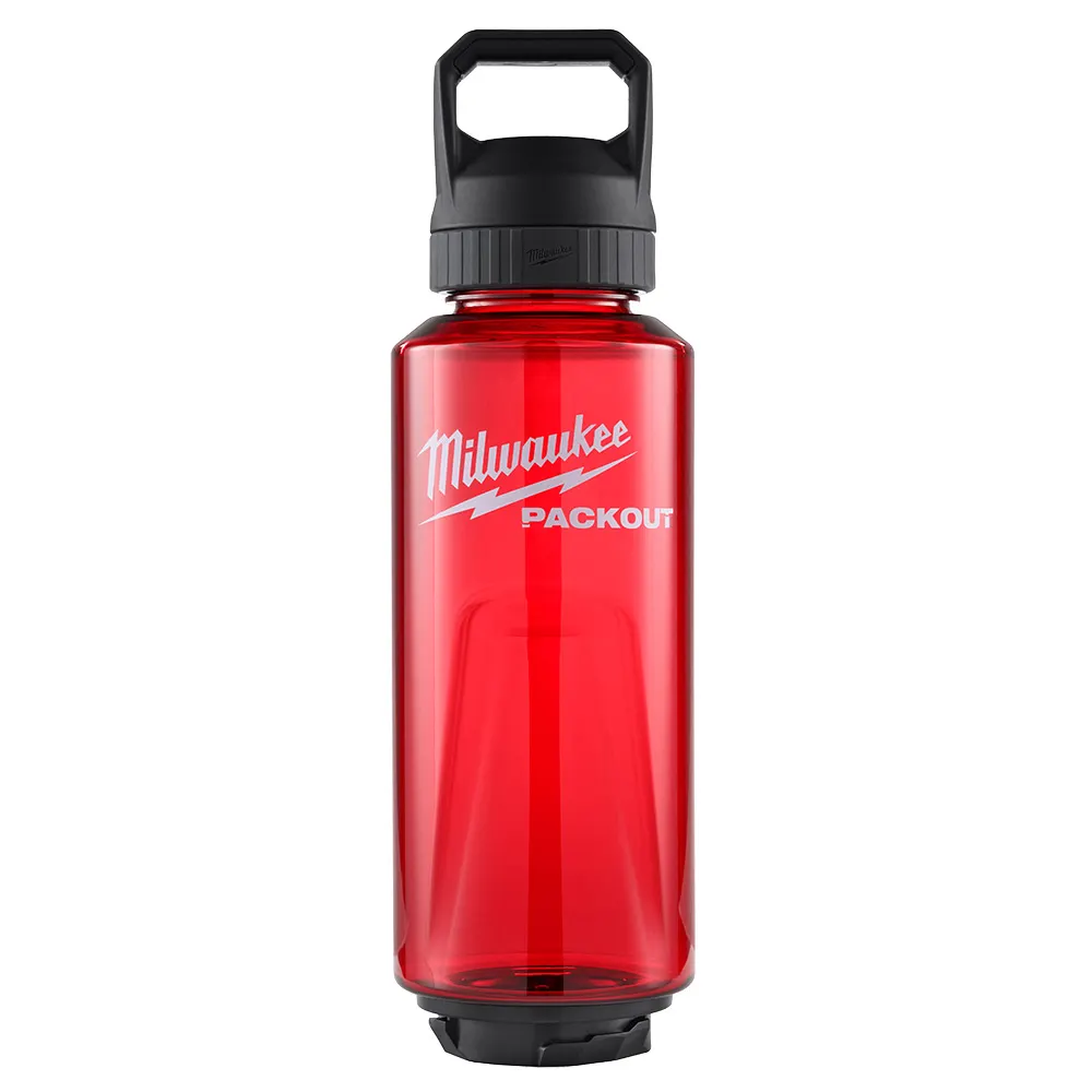 MILWAUKEE PACKOUT™ 1420ml (48oz) Plastic Bottle - Red 48228373R