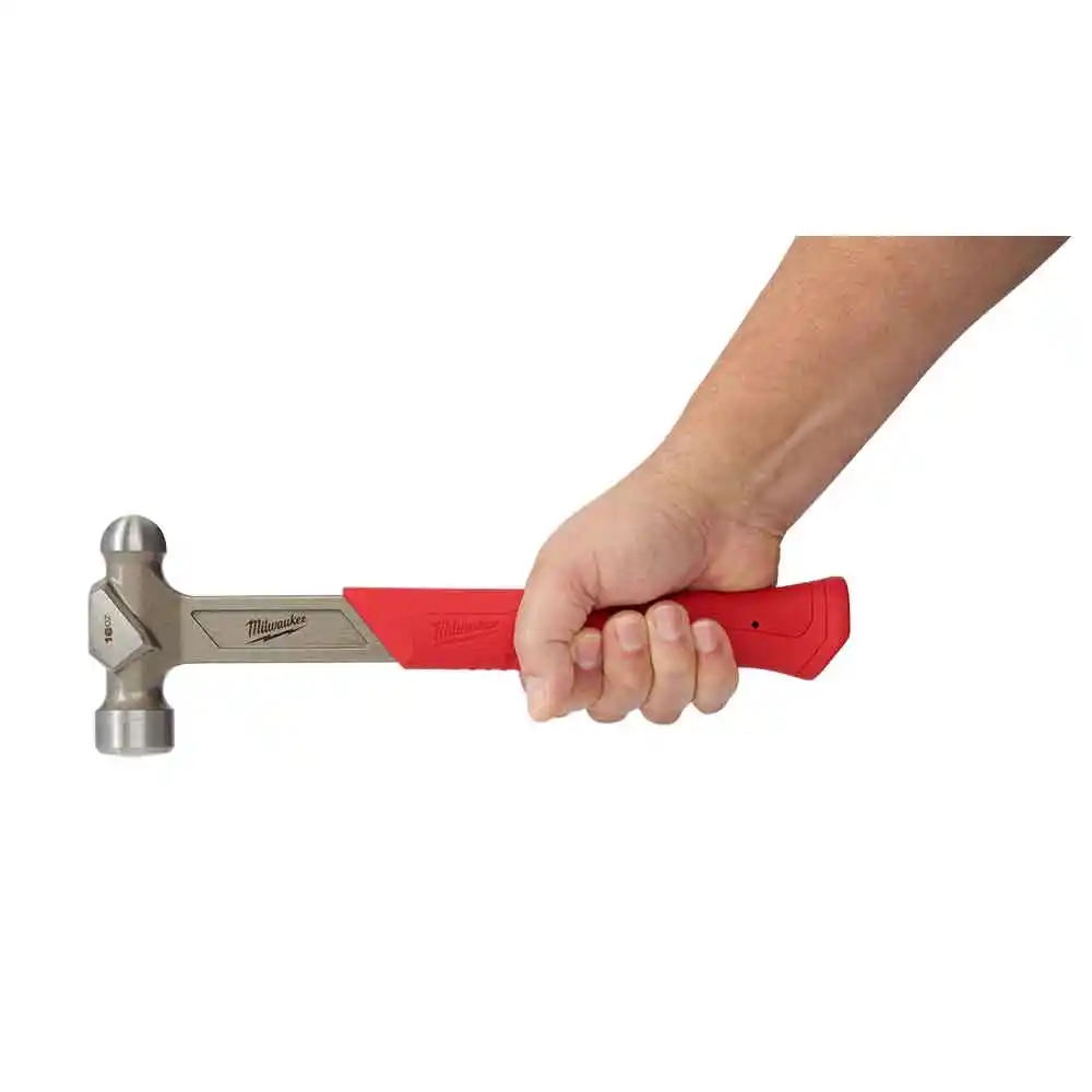 MILWAUKEE 16oz Steel Ball Peen Hammer 48229130