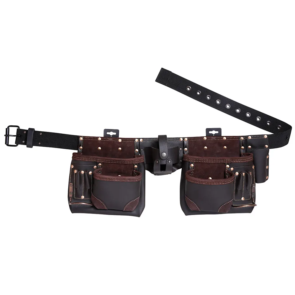 MASTERCRAFT 12 Pocket Leather Tool Apron MC0004