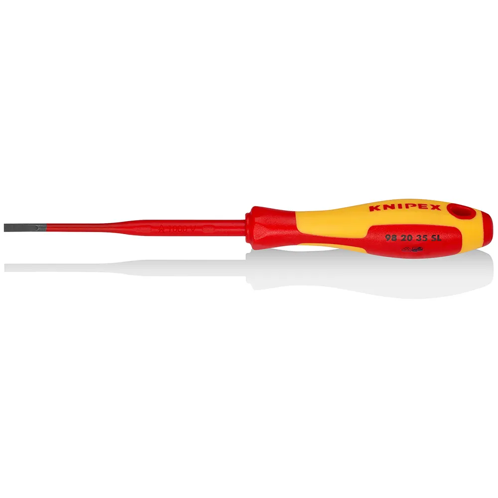 KNIPEX 3.5x100mm 1000V VDE Screwdriver 982035