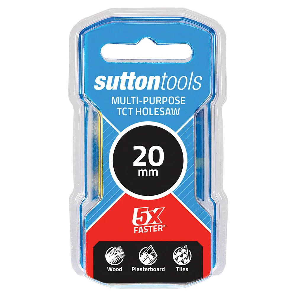 SUTTON 20mm (25/32inch) TCT Multi-Purpose Holesaw