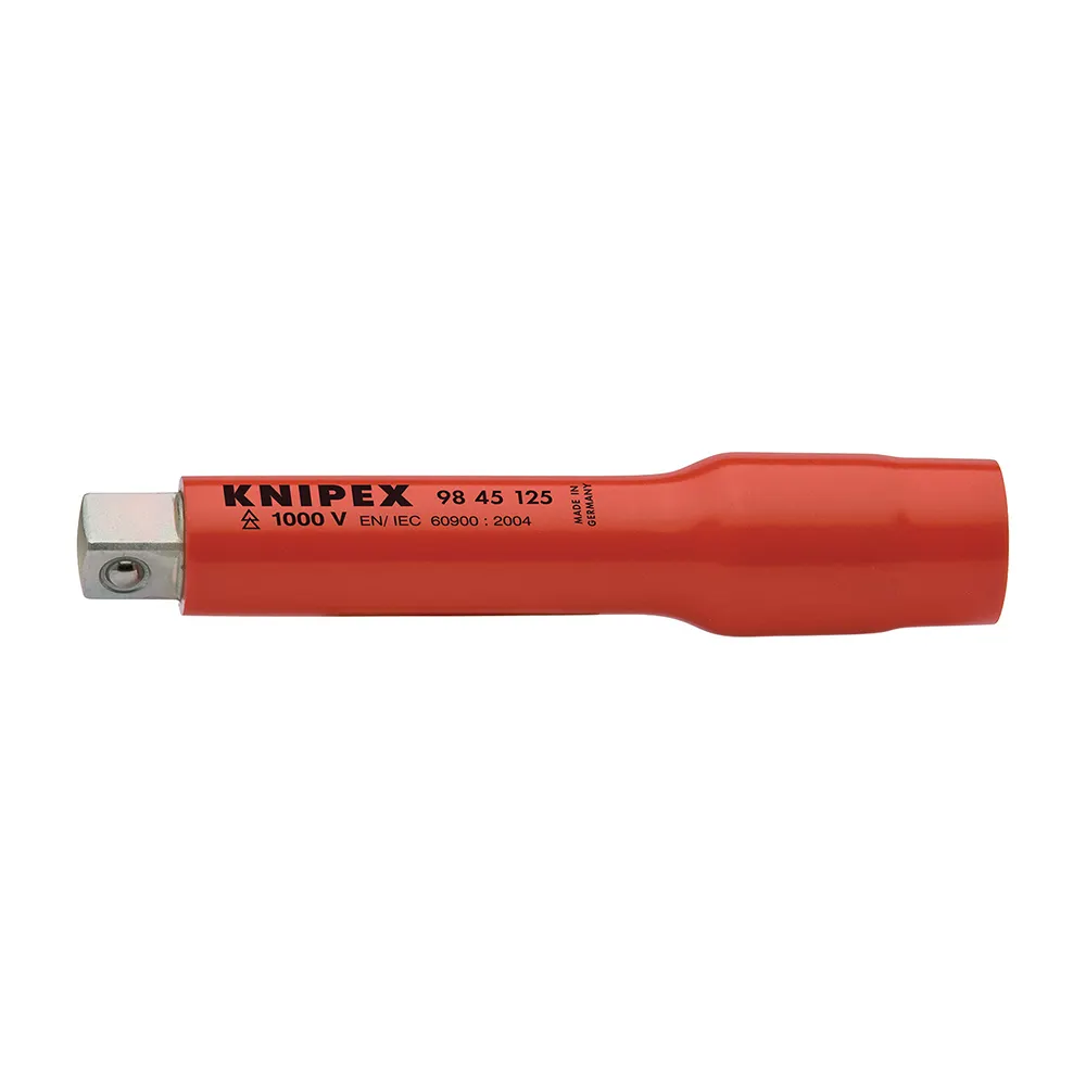 KNIPEX 1/2inch 125mm 1000V- Drive Insulated Extension Bar 9845125