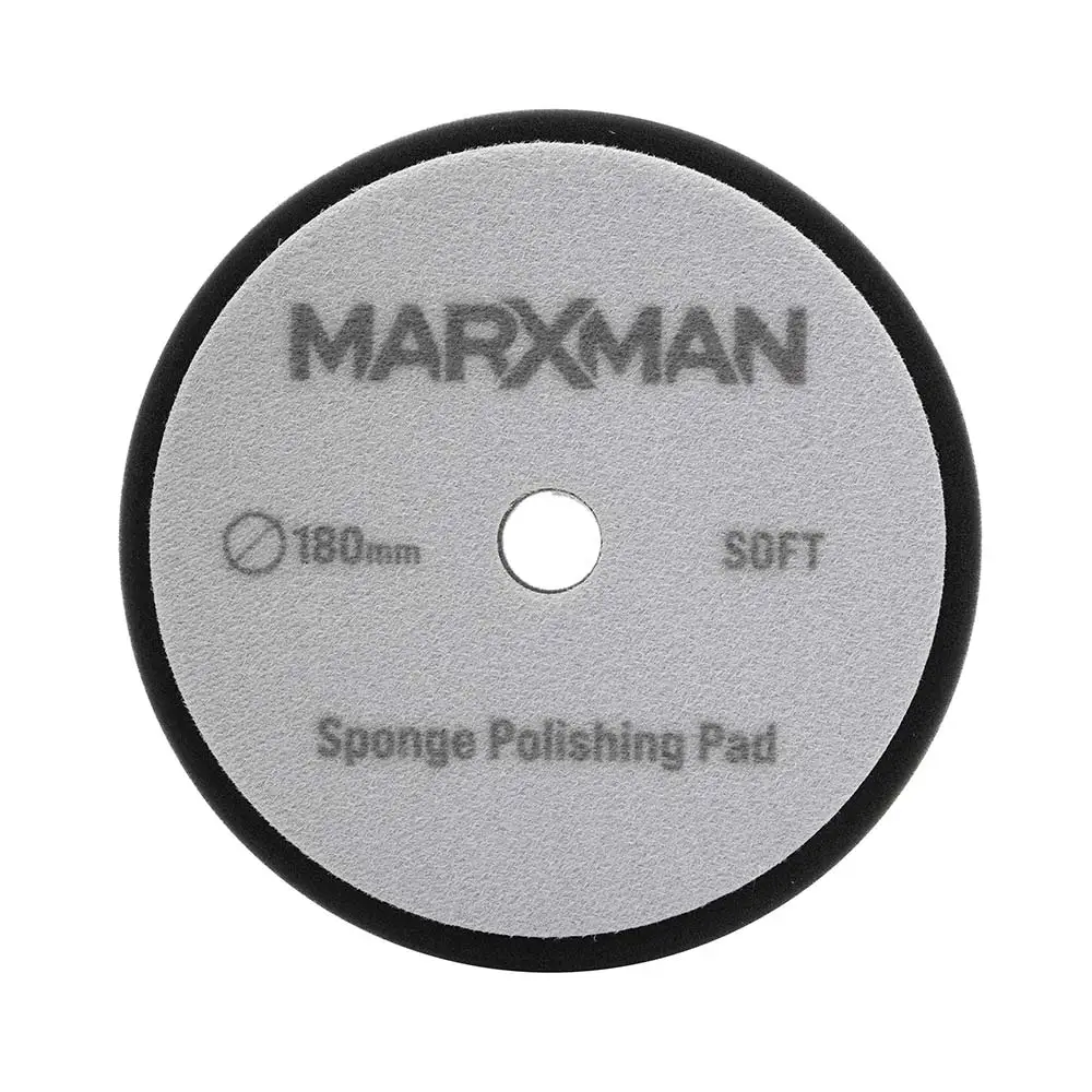 MARXMAN 180mm Fine Velcro H&L Sponge Polishing Pad MPS180F