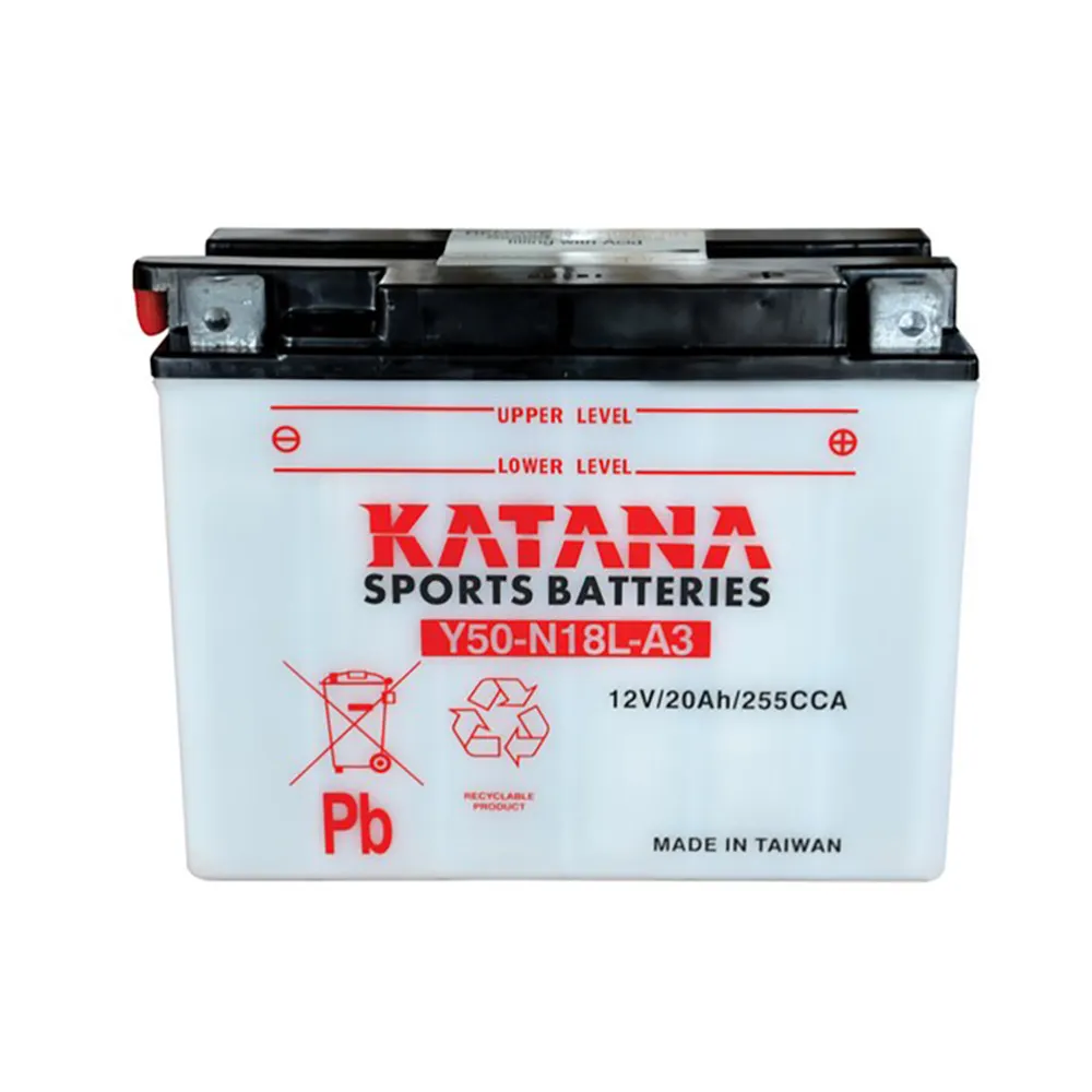 KATANA MOTORCYCLE Y50-N18L-A3 Motorcycle Battery 150020