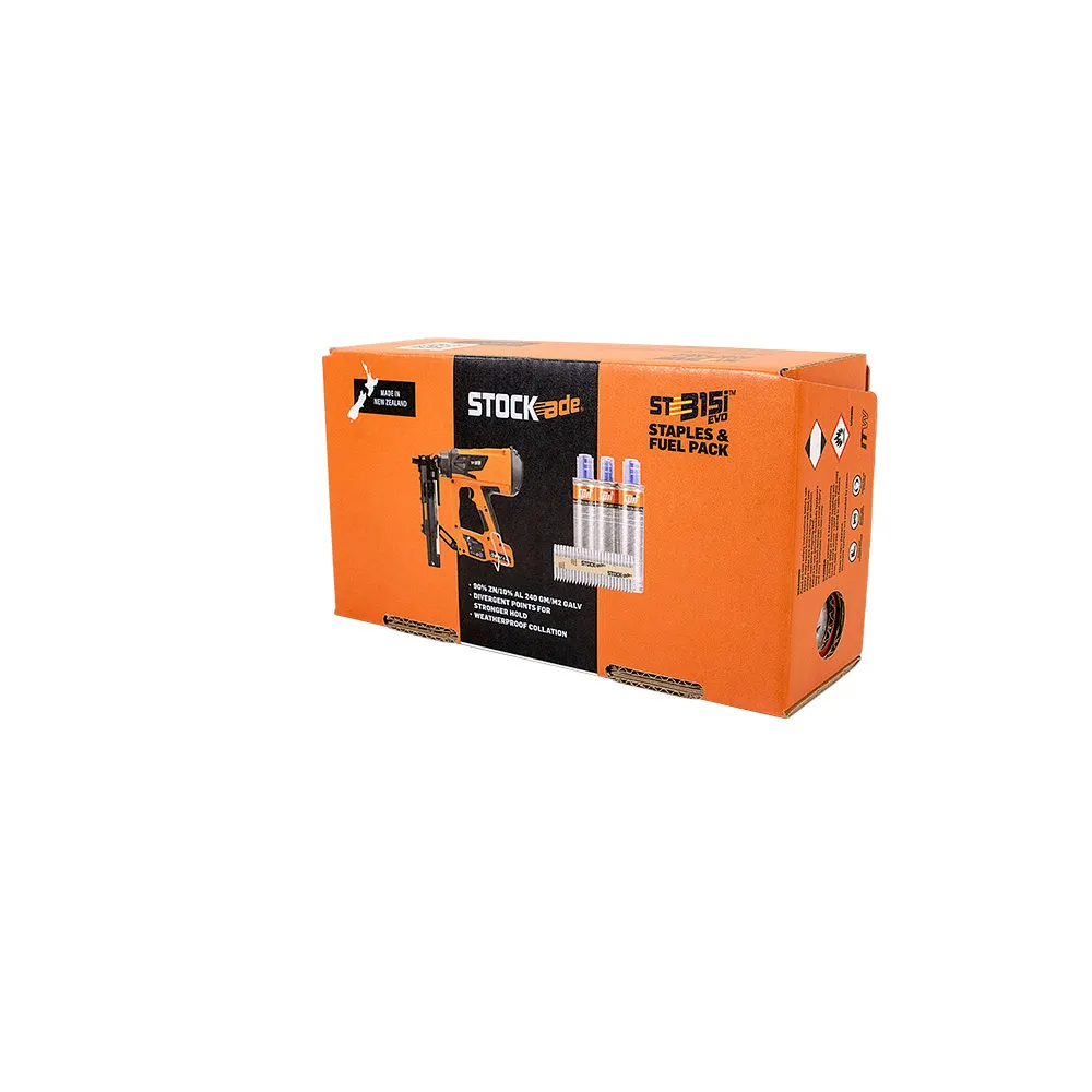 STOCKADE 33 x 15mm 1800 Staple Box With Fuel Pack SS33i