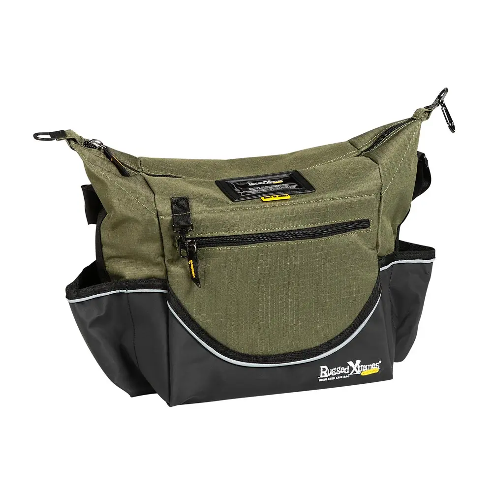 Rugged Xtremes Insulated Crib Bag - Canvas - Green RX05L106