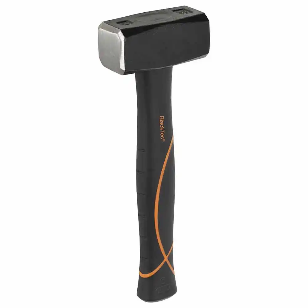 PICARD 3lb/1.5kg Fibreglass Handle Rubber Grip Club Hammer 0032800-1500