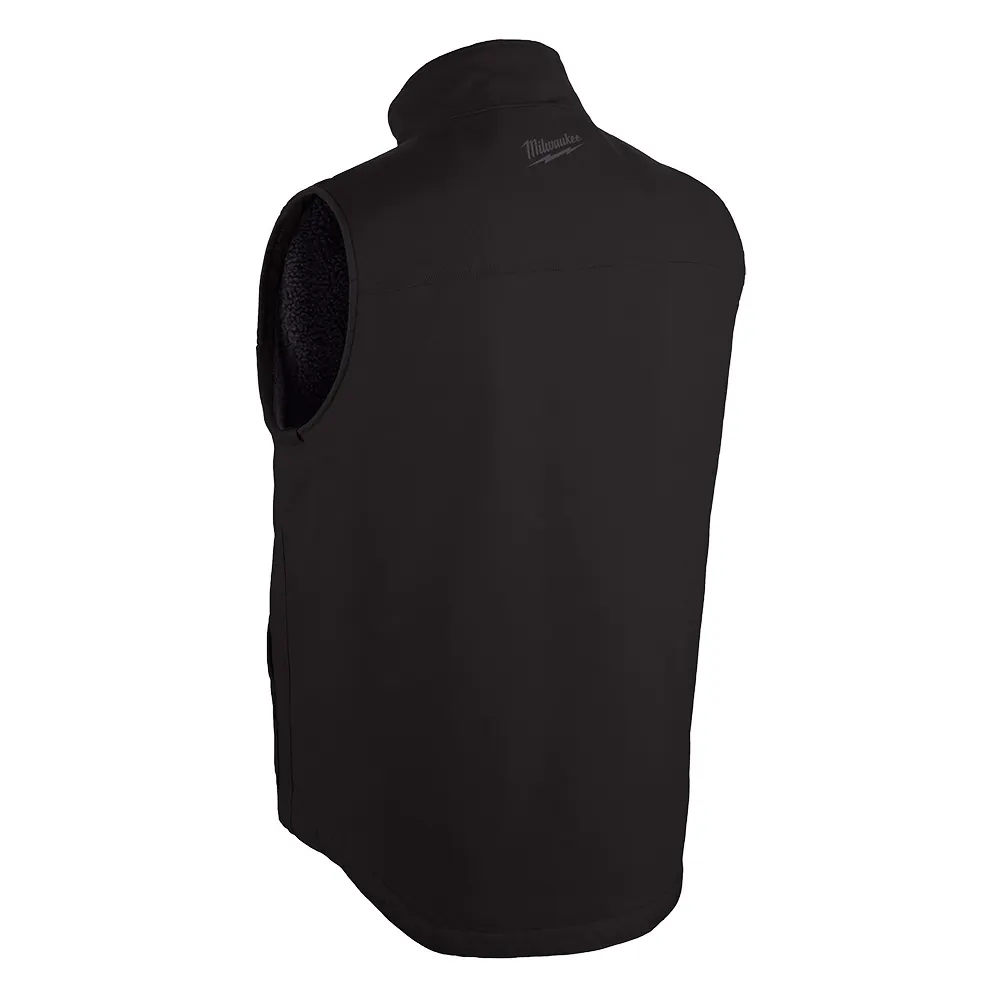 MILWAUKEE GRIDIRON Sherpa Lined Vest - Black 801B