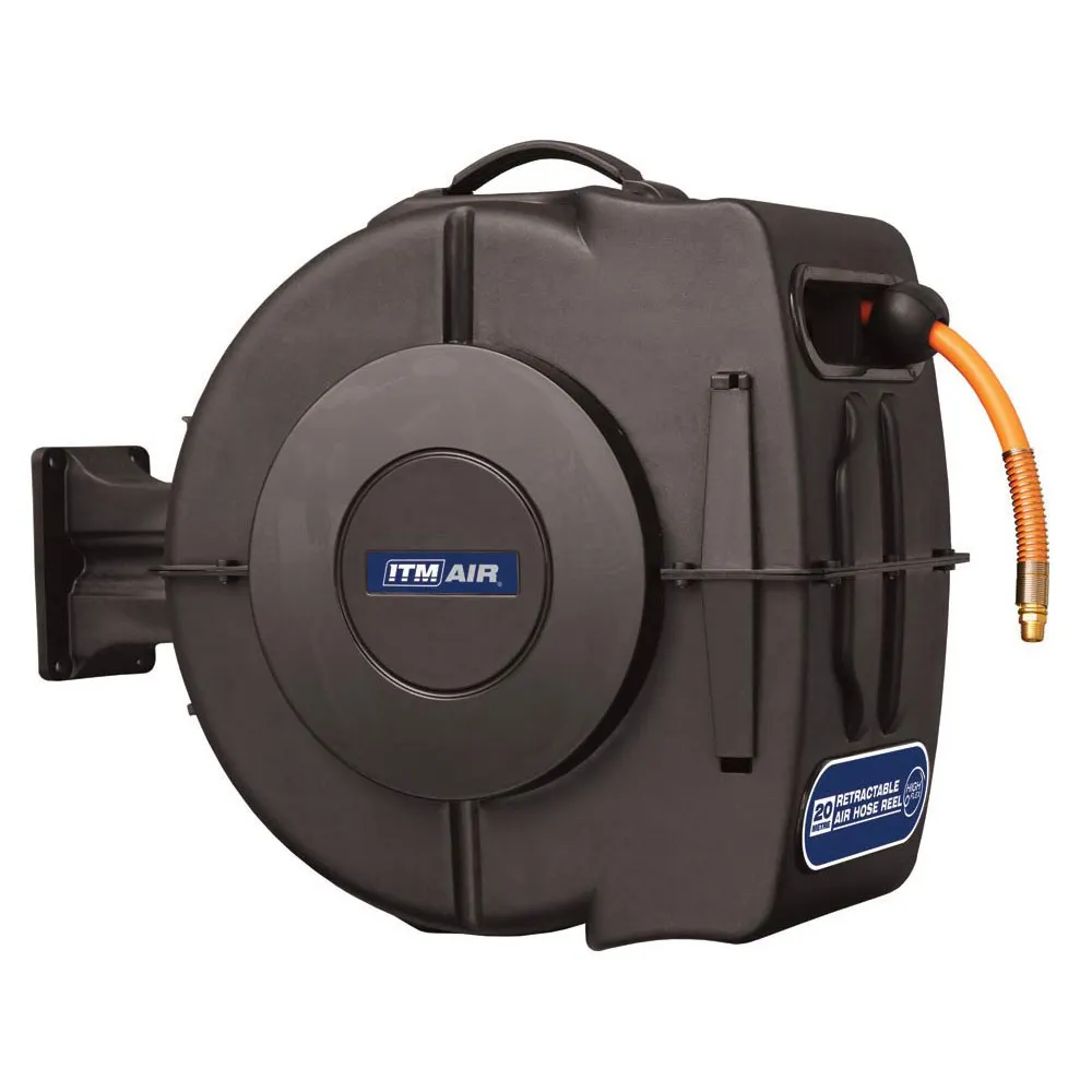ITM 10mm x 20m 1/4" BSPM Retractable Air Hose Reel TM300-020