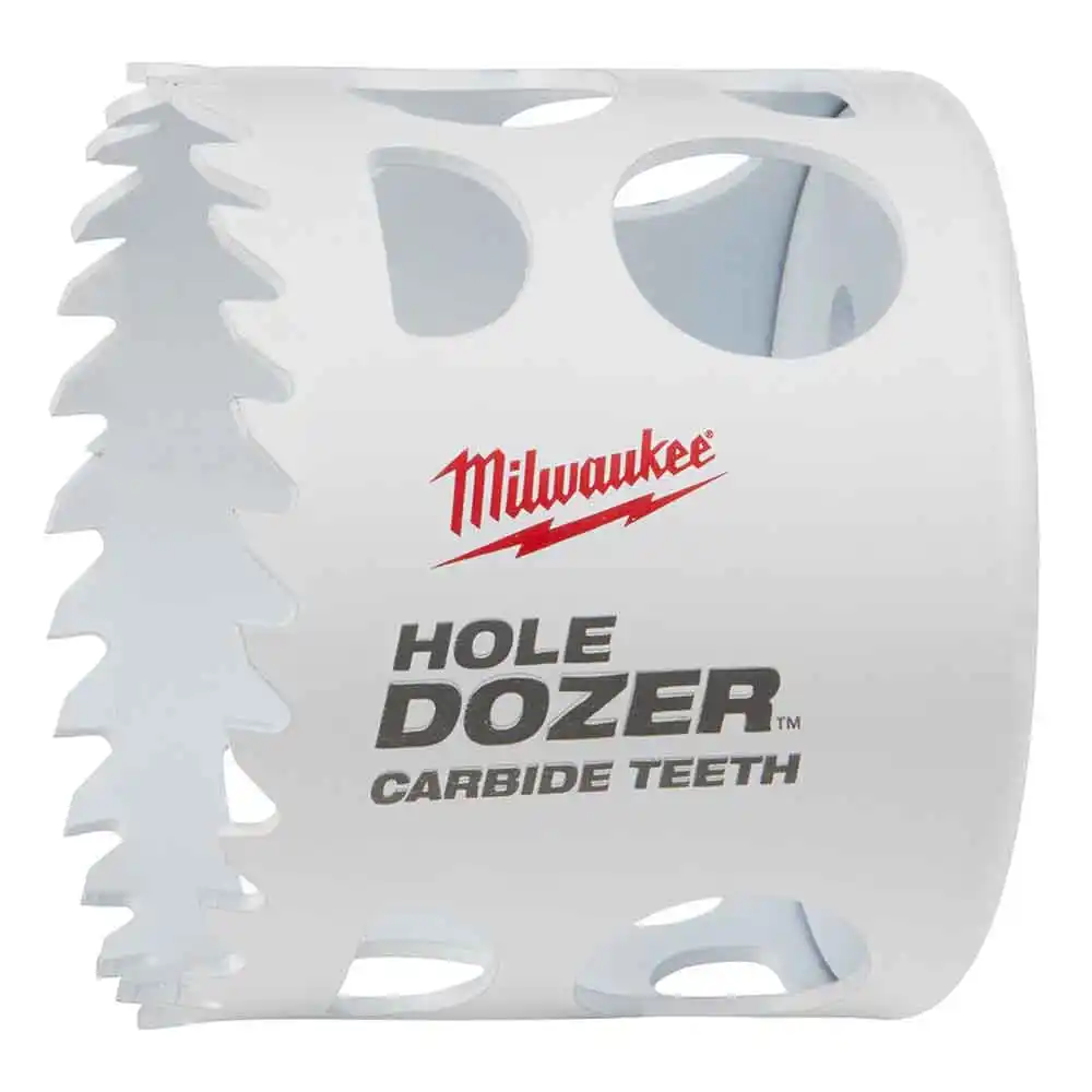 MILWAUKEE 60mm (2 3/8") HOLE DOZER with Carbide Teeth 49560726