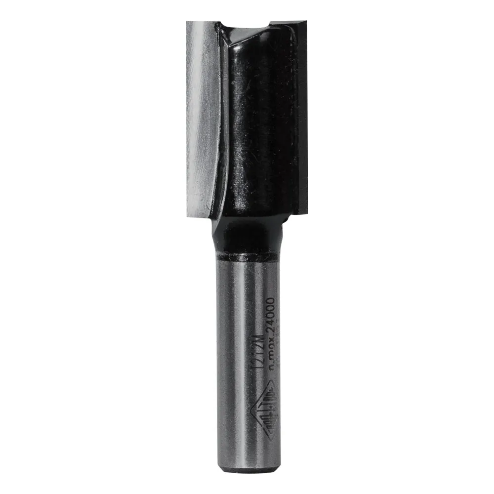 CARBITOOL Router Bit TCT Straight 12mm-Diameter 1/4inch -Shank T 212 M