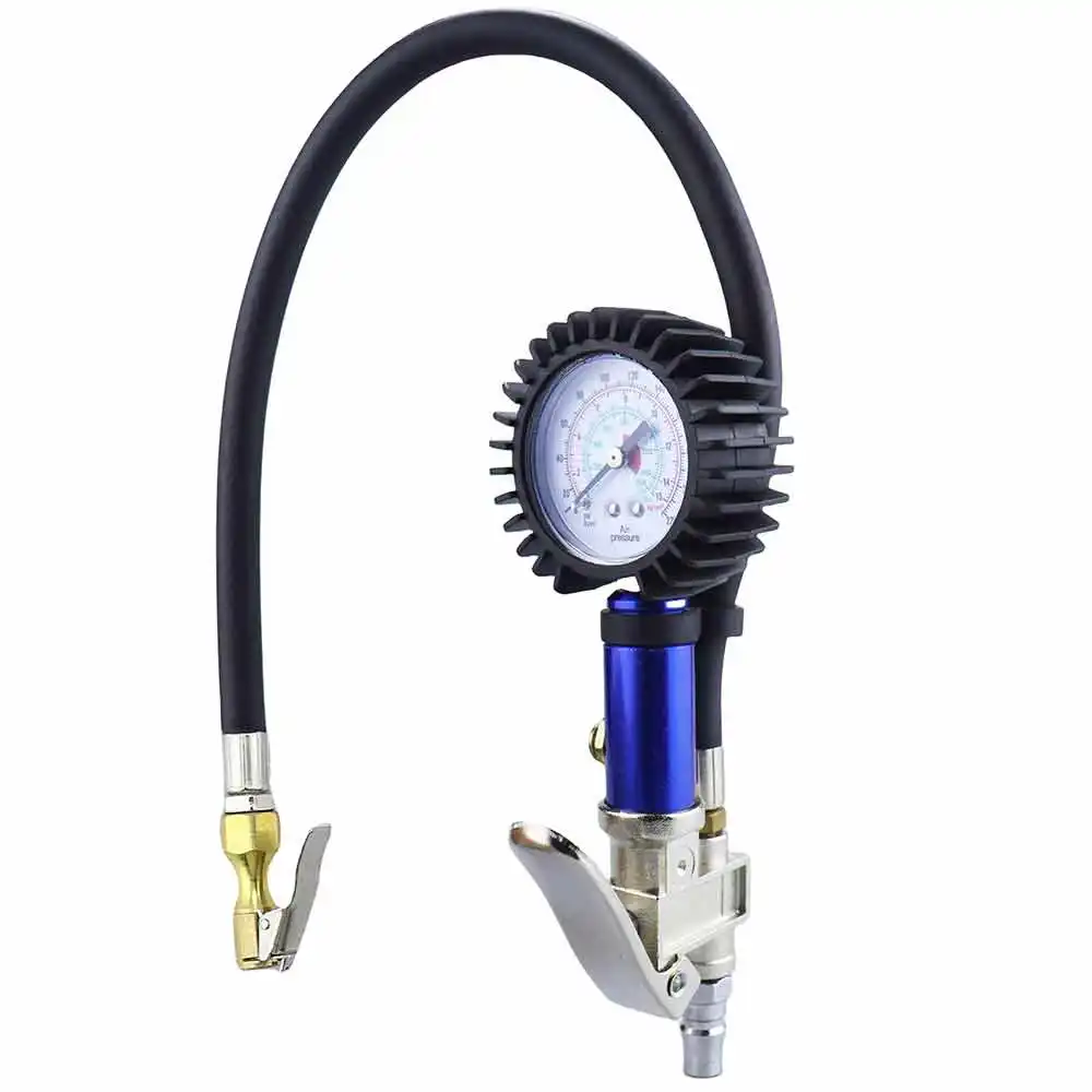 IRONAIR 0-220 PSI 40cm Hose 1/4inch BSP Tyre Inflator IATI220