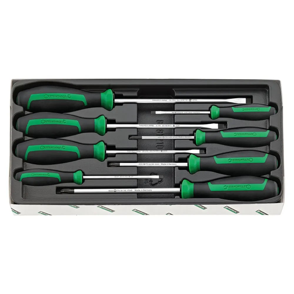 STAHLWILLE DRALL+ Screwdriver Set - 8 Piece 96469215
