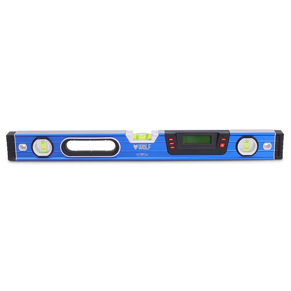 WOLF 600mm Digital Spirit Level - 3 Vials WDSL600