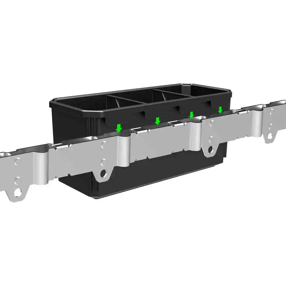FLEX Stack Rail Tool Rack - 2 Piece FSA1604-2