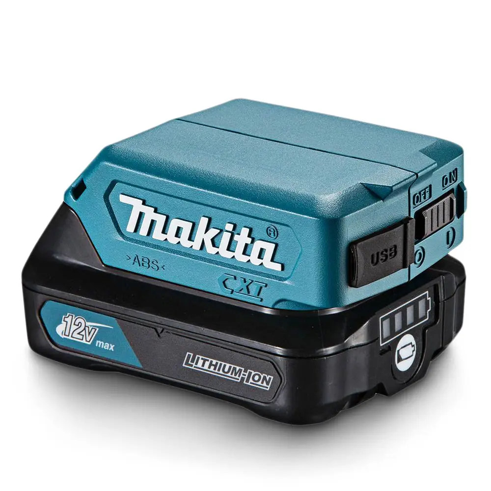 MAKITA 12V Max Mobile USB Charging Adaptor ADP08