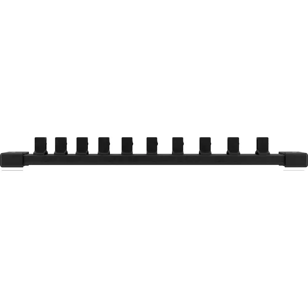 MILWAUKEE 10 Piece 3/8 Inch Drive Standard Metric Socket Set with Storage Rail 48229503